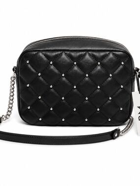 Rebecca Minkoff Black Quilted Crossbody Bag